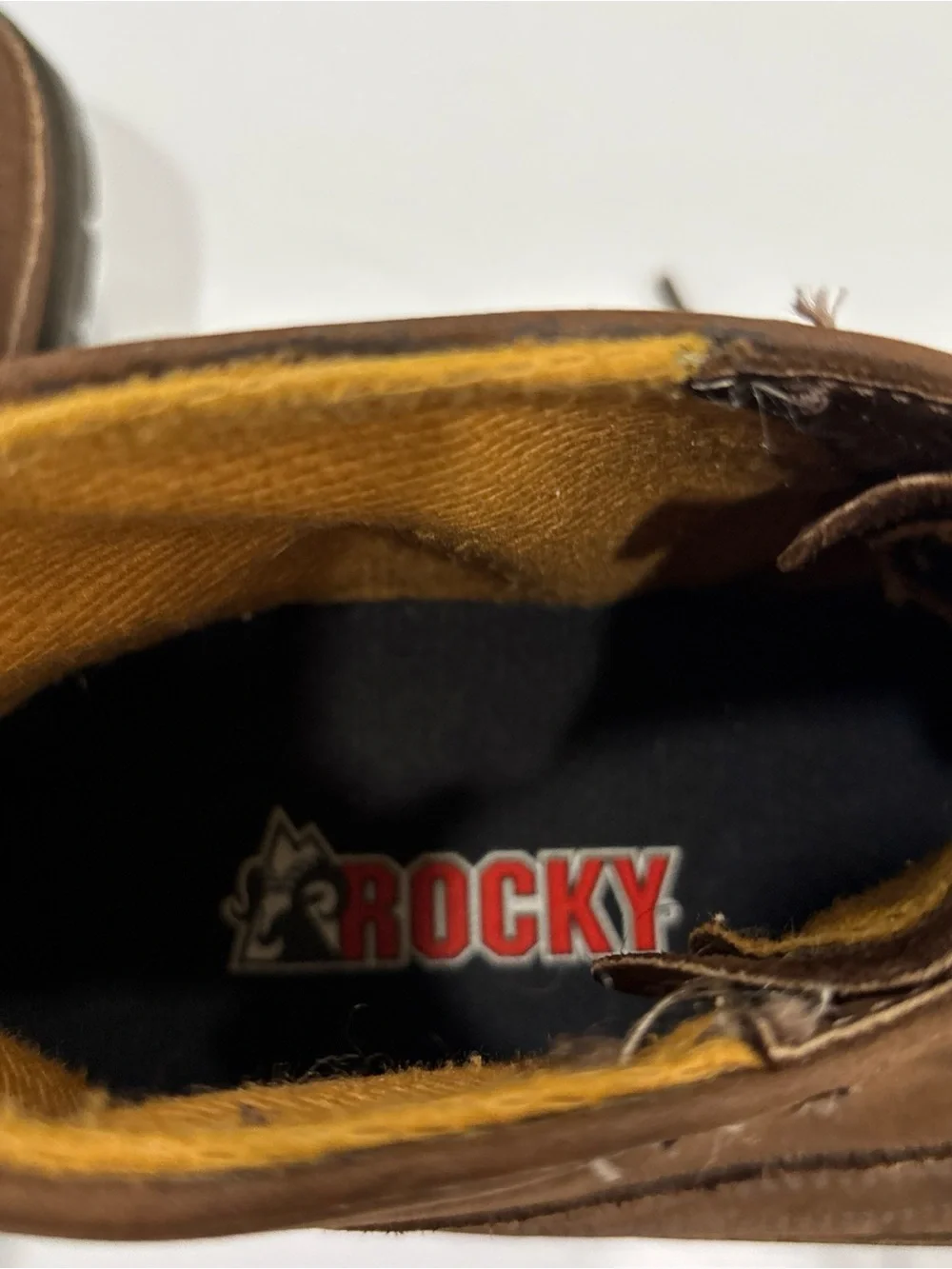 Rocky Brown Leather Chukka Boots